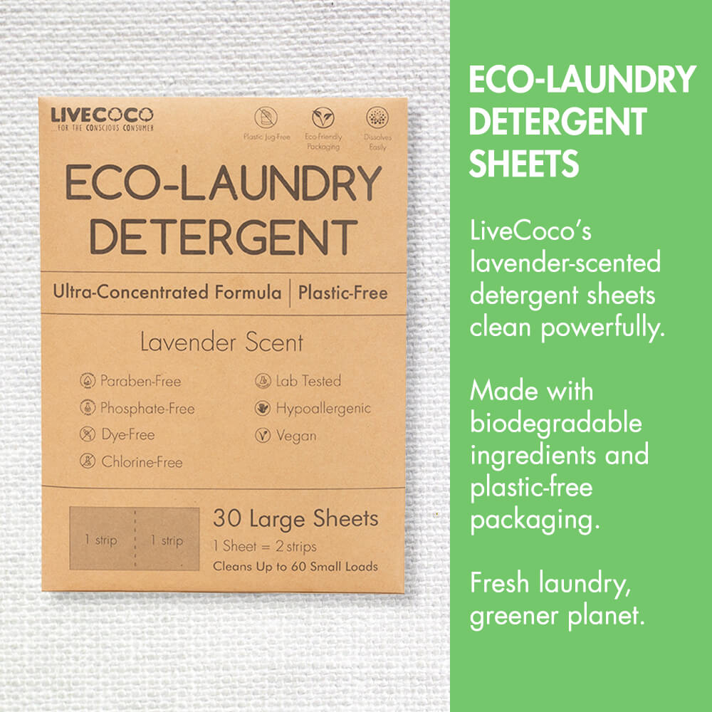Eco-Laundry Detergent Sheets (60 Loads)