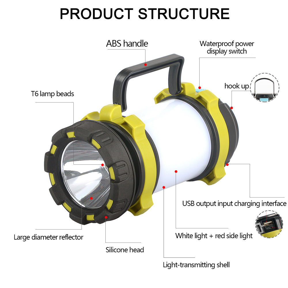Rechargeable Emergency Camping Lantern & Torch