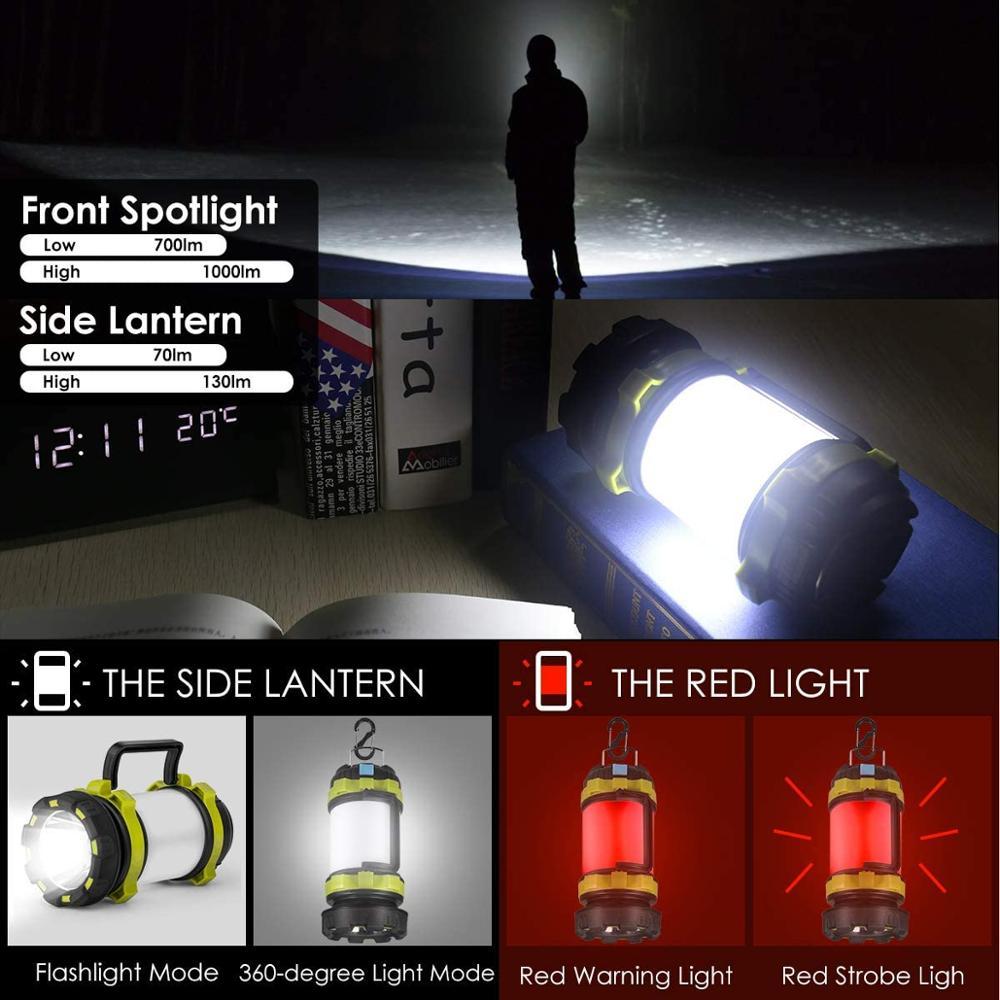 Rechargeable Emergency Camping Lantern & Torch