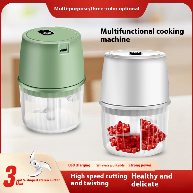 USB Rechargeable Mini Garlic & Food Chopper