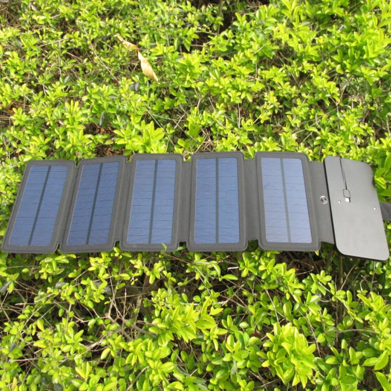 Portable Folding Solar USB Charger – Camping & Emergency Use