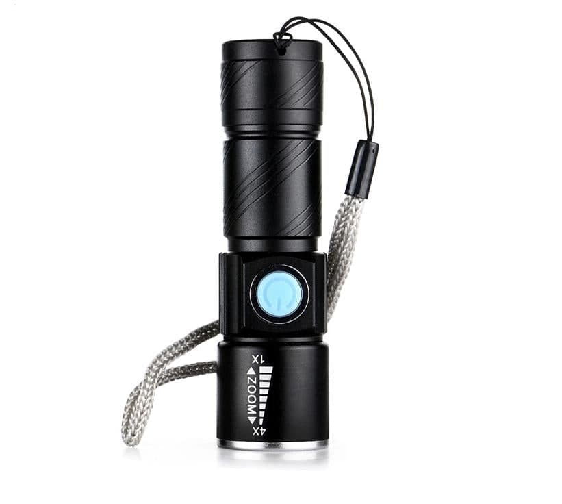 Rechargeable Waterproof Mini LED Torch – USB