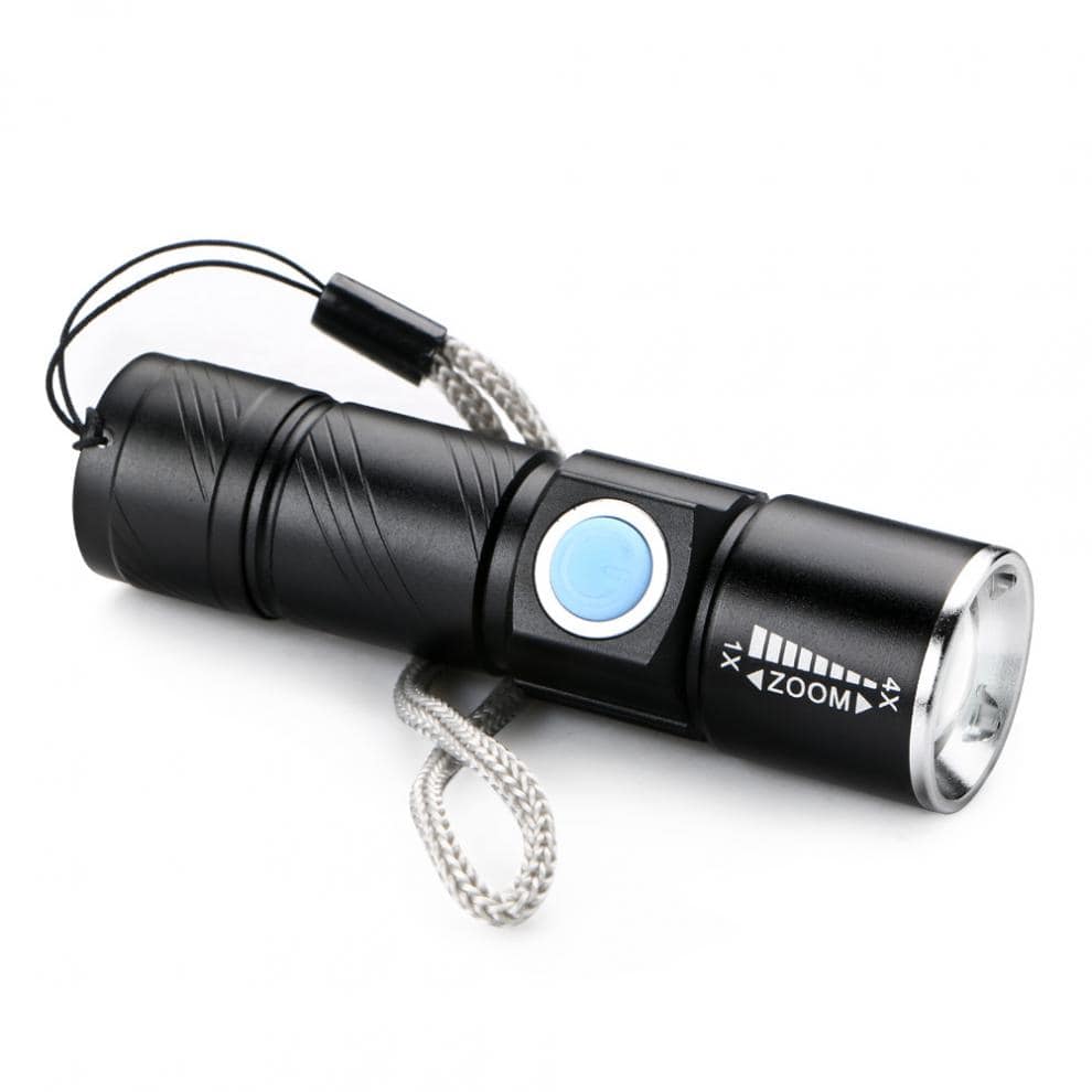 Rechargeable Waterproof Mini LED Torch – USB