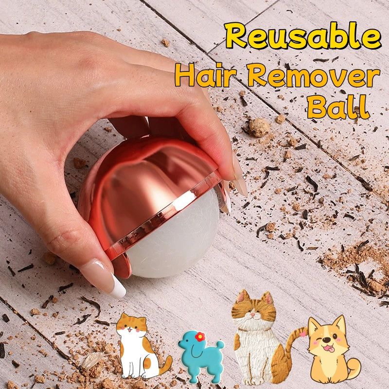 Washable Reusable Pet Hair Remover Ball