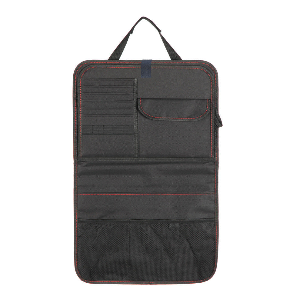 Car Seat-Back Organiser with Folding Travel Tray