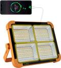 Solar LED Floodlight & USB Power Bank – Emergency, Camping & Garage Light