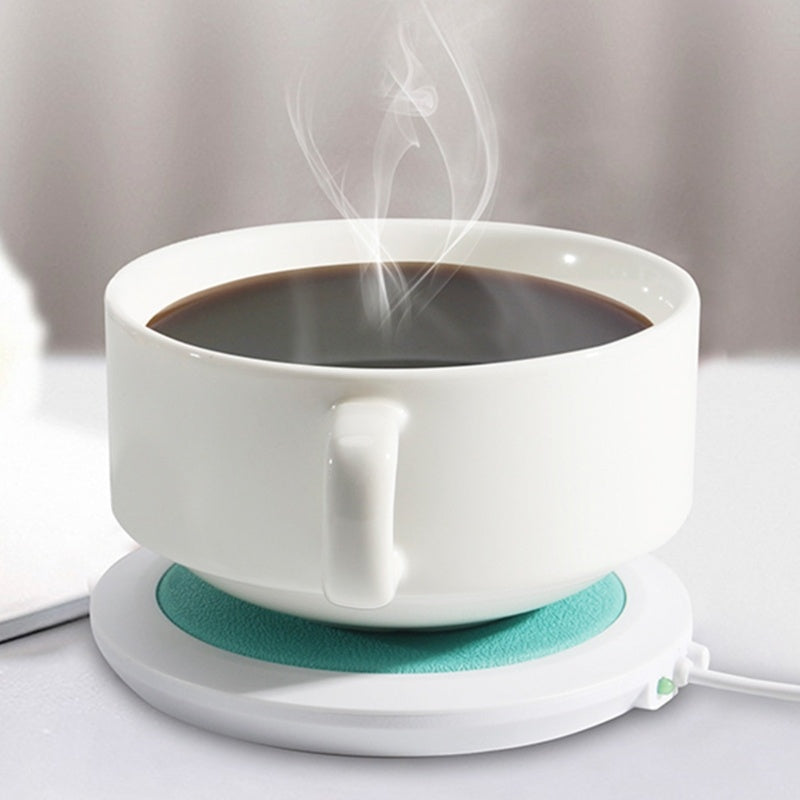 USB Coffee & Tea Cup Warmer – Desktop Heating Mat