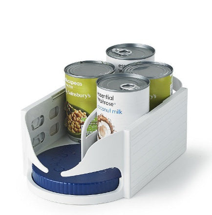 Rotating Kitchen & Bathroom Storage Caddy – Space-Saving Organiser