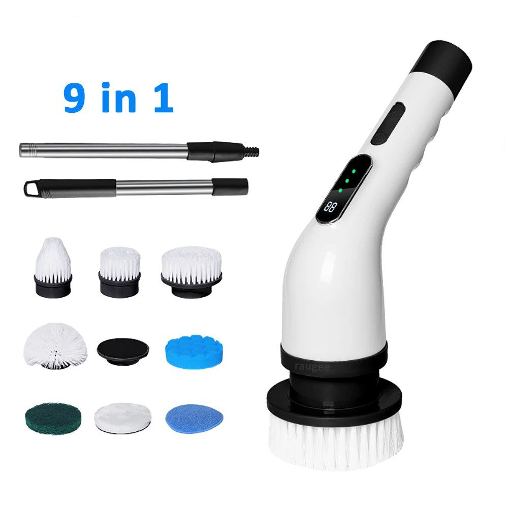 Cordless Electric Spin Scrubber – Bathroom Cleaning Brush