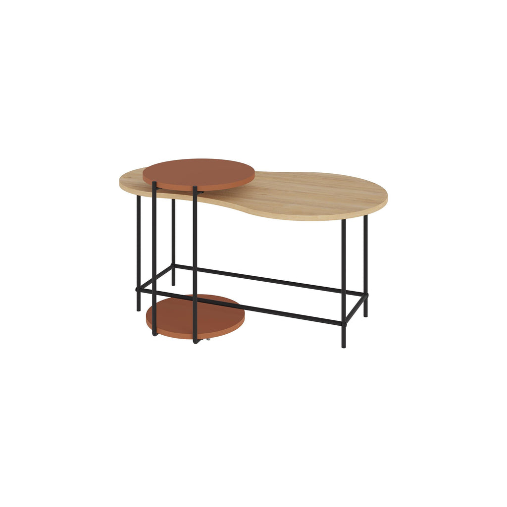 Cuddle Coffee Table - Modern 2-piece Nested Set