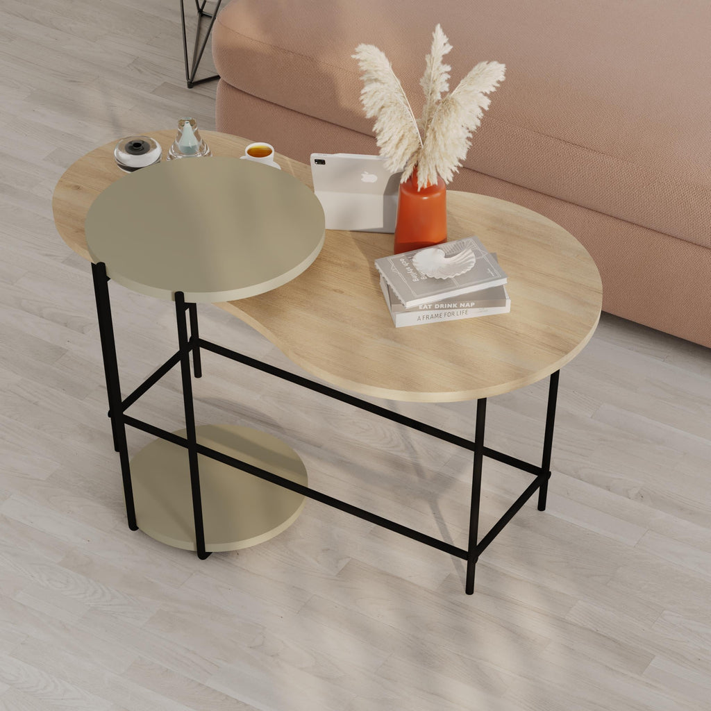 Cuddle Coffee Table - Modern 2-piece Nested Set