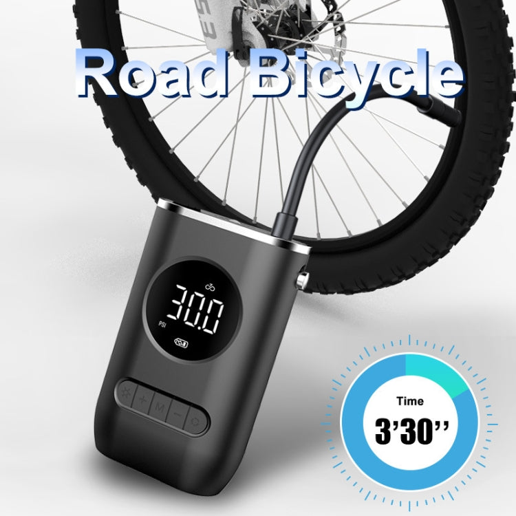 Cordless Digital Tyre Inflator – Portable Air Pump with LED Light