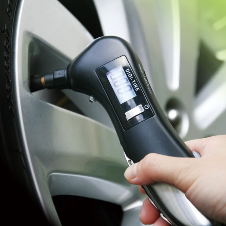 9-in-1 Digital Tyre Pressure Gauge & Emergency Car Tool