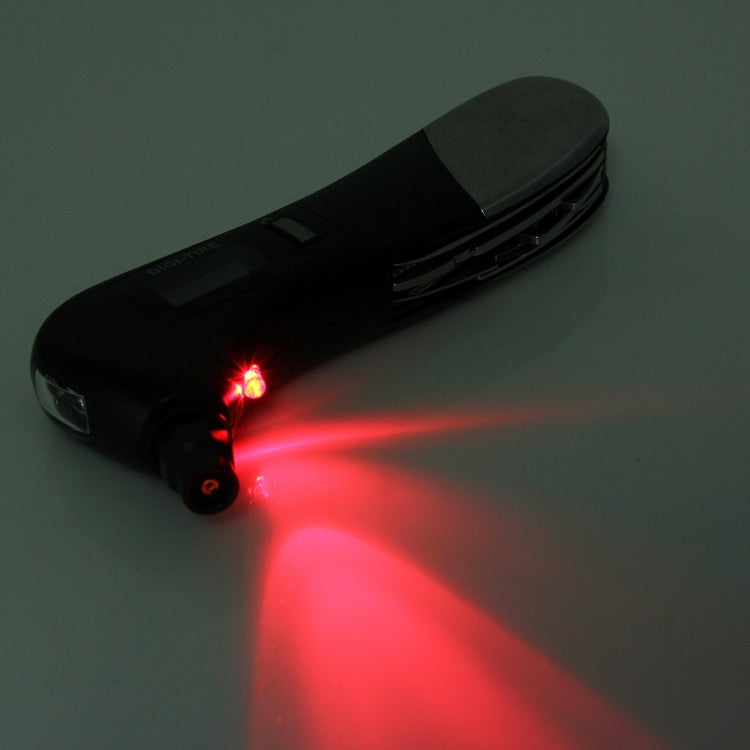 9-in-1 Digital Tyre Pressure Gauge & Emergency Car Tool