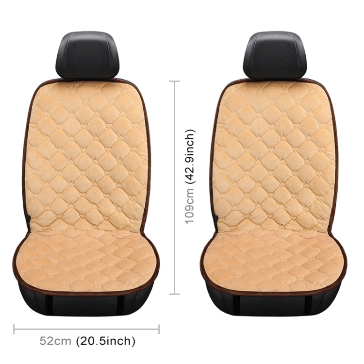 Car 12V Front Seat Heater Cushion Warmer Cover Winter Heated Warm, Double Seat, 12V Double Seat (Black), 21V Double Seat (Coffee), 12V Double Seat (Beige), 12V Double Seat (Red)