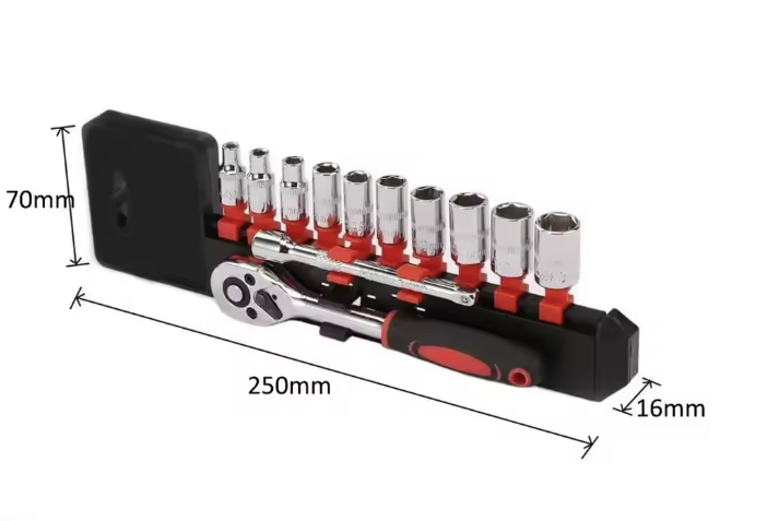 Universal Wrench Socket Set – Multi-Function Repair Tool for Car, Motorcycle, Bicycle & Home Use | Durable Hardware Kit
