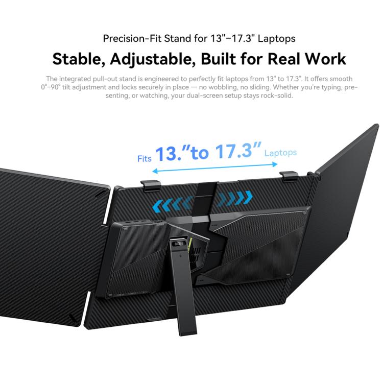 Blackview DCM5 – 14-inch Portable Dual Laptop Screen Extender