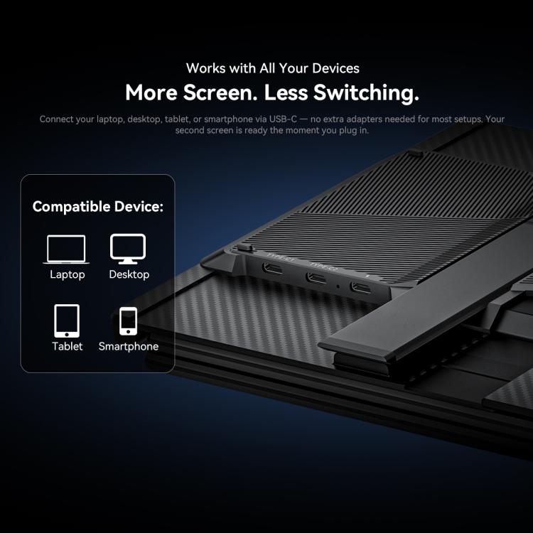 Blackview DCM5 – 14-inch Portable Dual Laptop Screen Extender