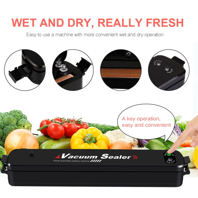 Automatic Food Vacuum Sealer – Compact Kitchen Food Saver