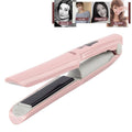 Mini USB Rechargeable Cordless Hair Straightener – Pink or White
