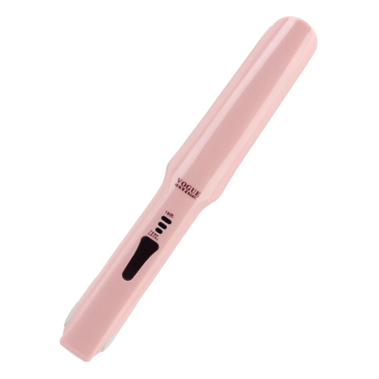 Mini USB Rechargeable Cordless Hair Straightener – Pink or White