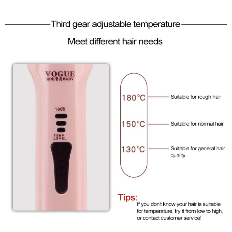 Mini USB Rechargeable Cordless Hair Straightener – Pink or White