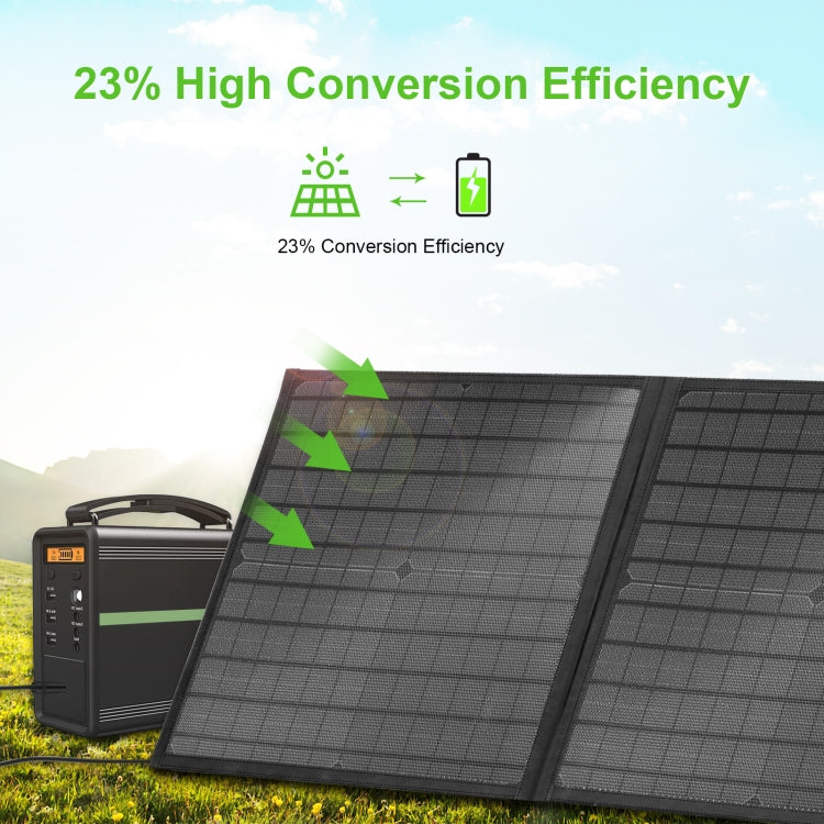 HAWEEL 60W Foldable Solar Panel Charger – Portable USB-C & USB Charging
