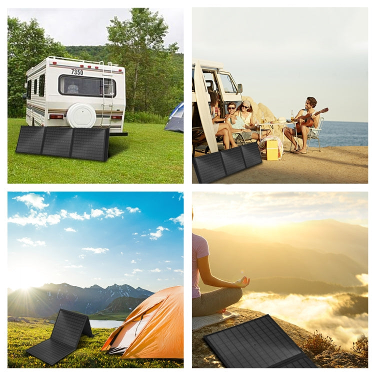 HAWEEL 60W Foldable Solar Panel Charger – Portable USB-C & USB Charging
