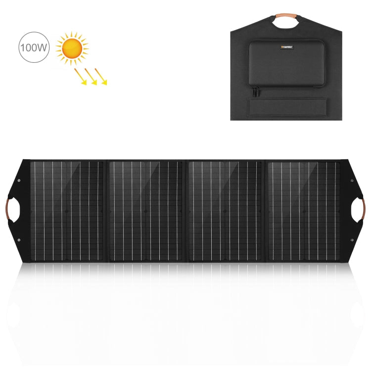 HAWEEL 100W Foldable Solar Panel Charger – Portable Off-Grid Power