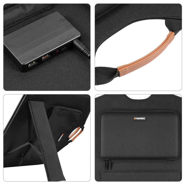 HAWEEL 100W Foldable Solar Panel Charger – Portable Off-Grid Power