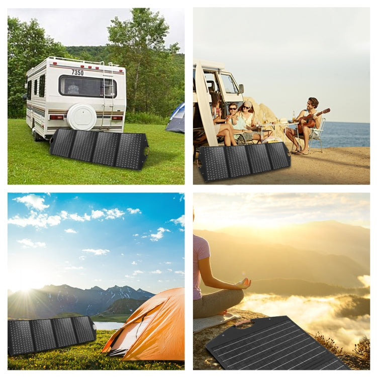 HAWEEL 100W Foldable Solar Panel Charger – Portable Off-Grid Power