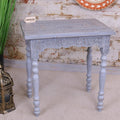 Erki Mango Wood Rectangular Side Table