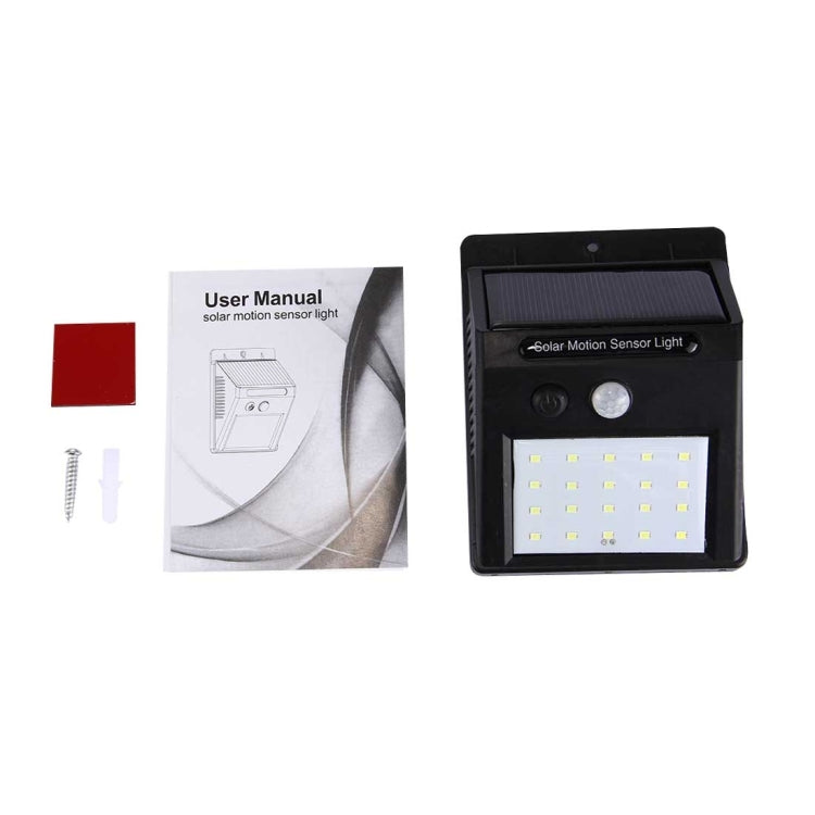 Outdoor Solar Motion-Sensor Security Light – 20 LED