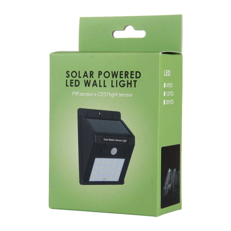 Outdoor Solar Motion-Sensor Security Light – 20 LED