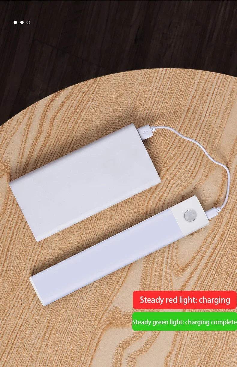 Rechargeable Motion-Sensor LED Cabinet Light – USB-C
