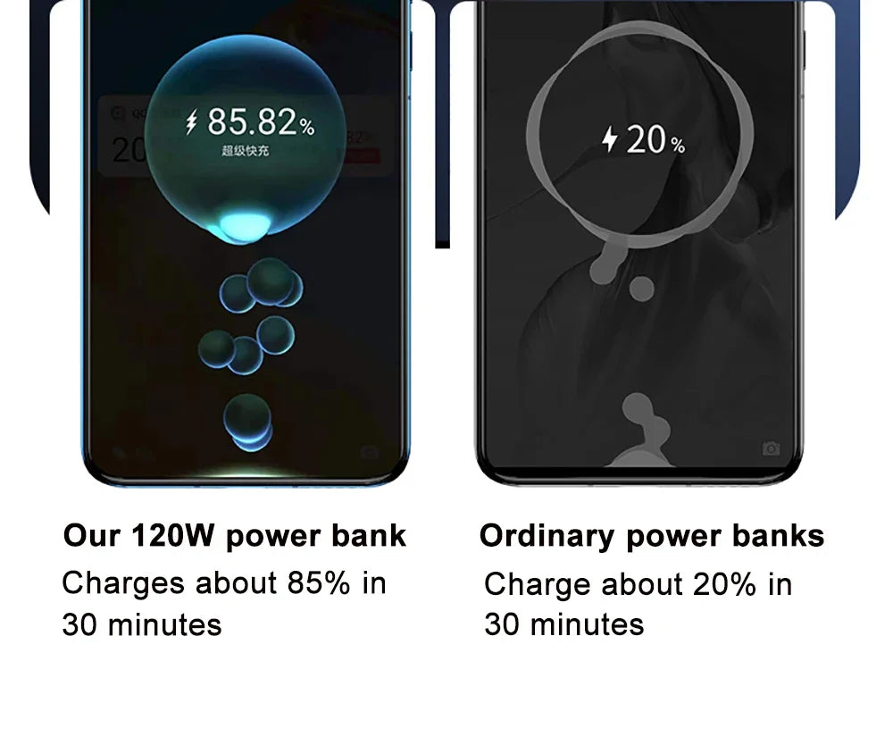 High-Capacity Portable Power Bank – 30,000mAh or 60,000mAh