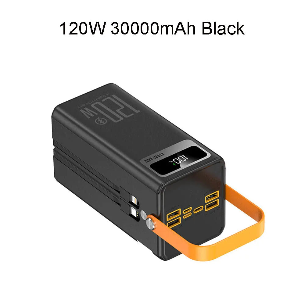 High-Capacity Portable Power Bank – 30,000mAh or 60,000mAh