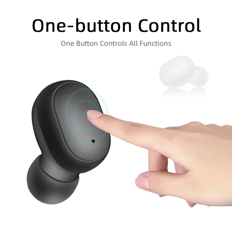 E6S Wireless Bluetooth Earbuds – LED Charging Case