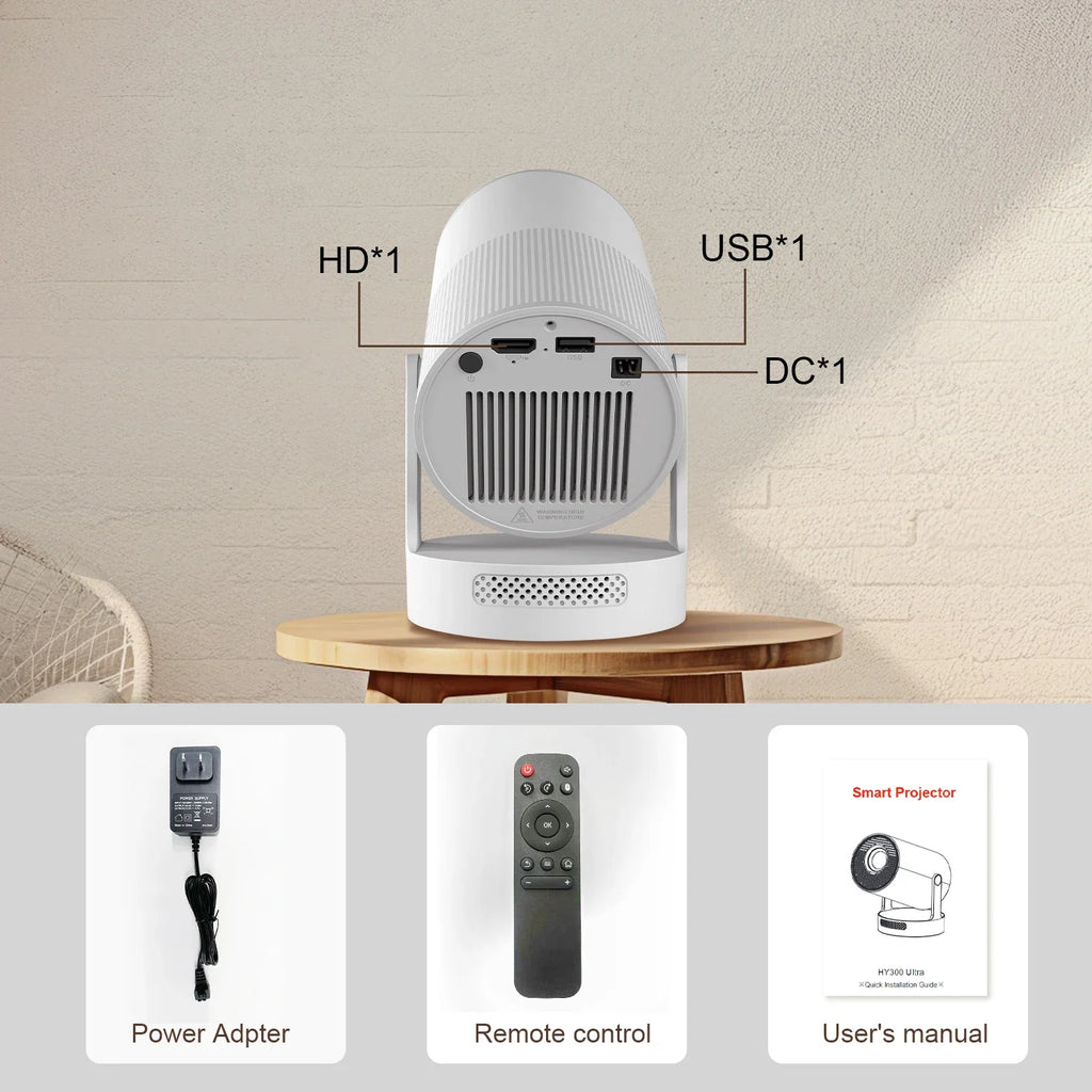 Magcubic HY300 Portable Projector – 720p, Wi-Fi & Bluetooth