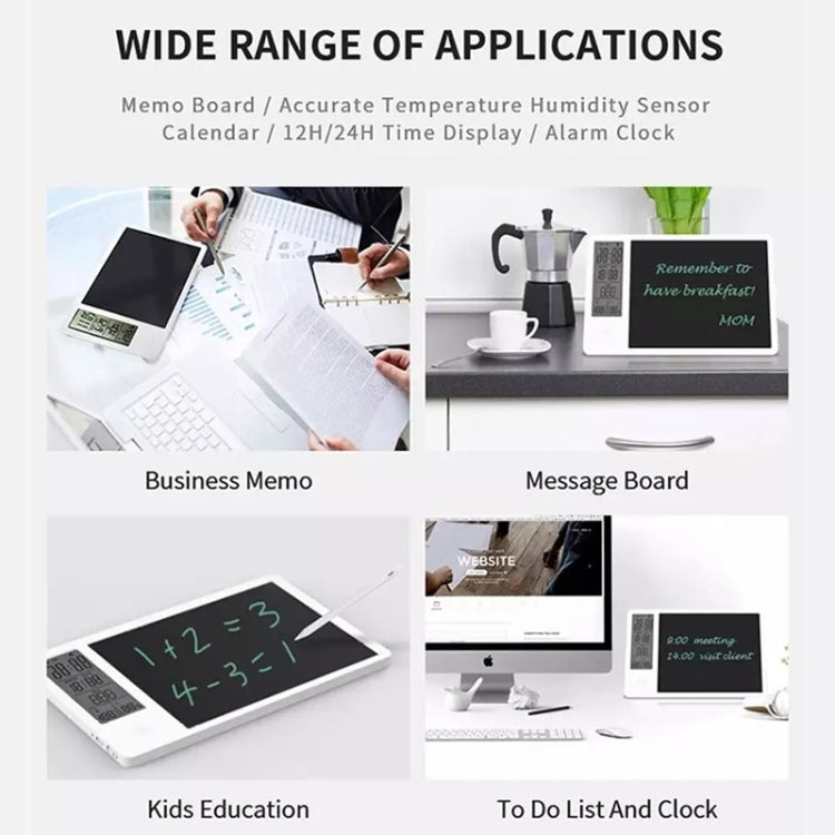 10-Inch LCD Digital Writing Pad & Desktop Calendar