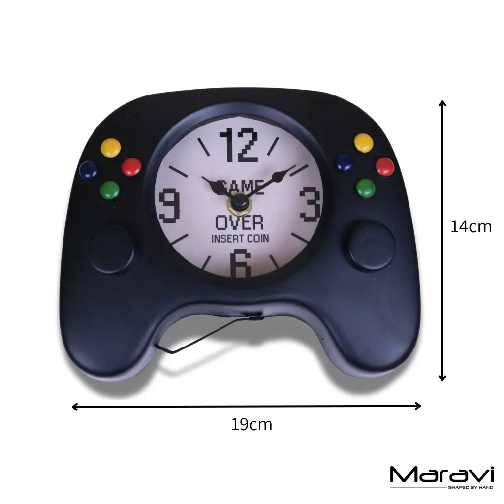 Gaming Controller Desk & Wall Clock