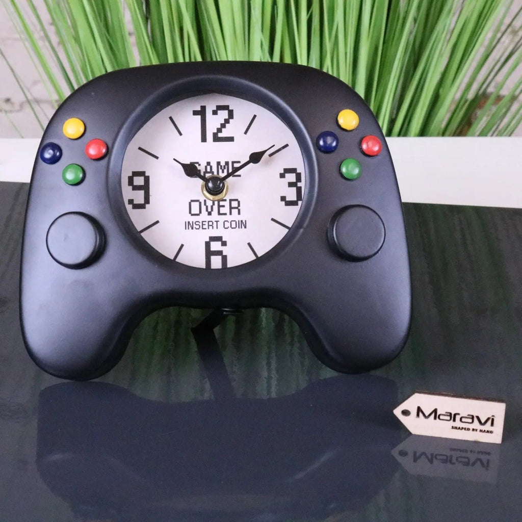 Gaming Controller Desk & Wall Clock