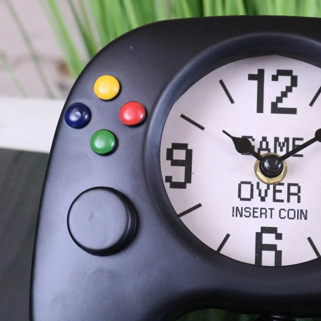 Gaming Controller Desk & Wall Clock