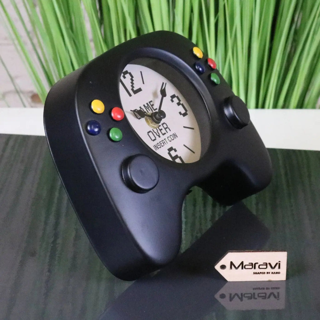 Gaming Controller Desk & Wall Clock