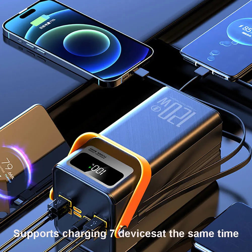 High-Capacity Portable Power Bank – 30,000mAh or 60,000mAh