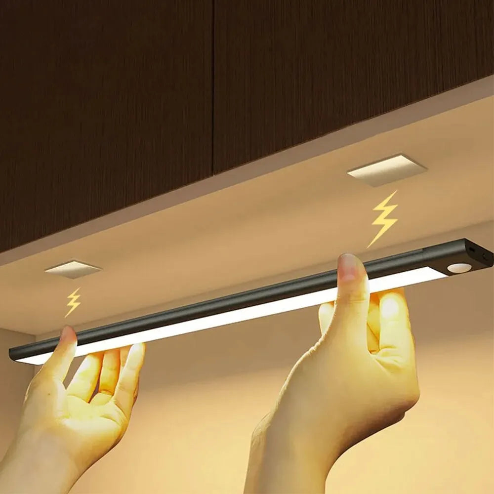 Rechargeable Motion-Sensor LED Cabinet Light – USB-C