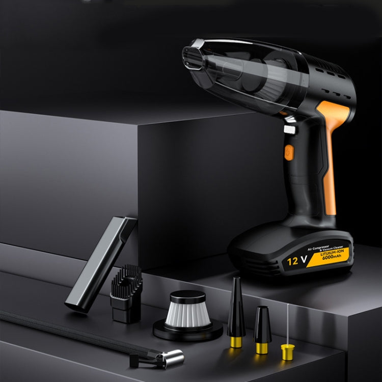 5-in-1 Car Vacuum Cleaner & Tyre Inflator – Wired or Cordless