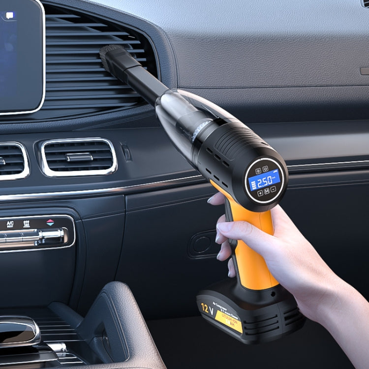 5-in-1 Car Vacuum Cleaner & Tyre Inflator – Wired or Cordless