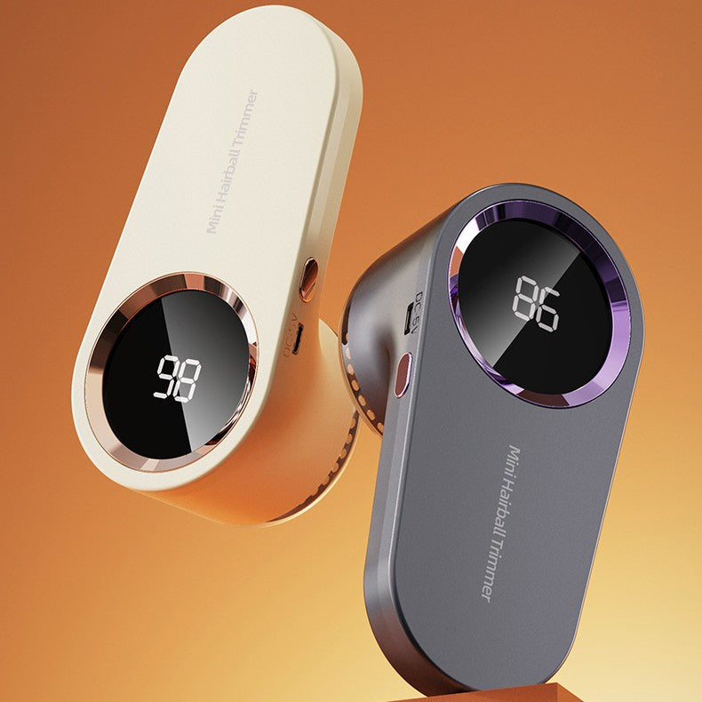 Rechargeable Fabric Shaver & Bobble Remover – LED Display