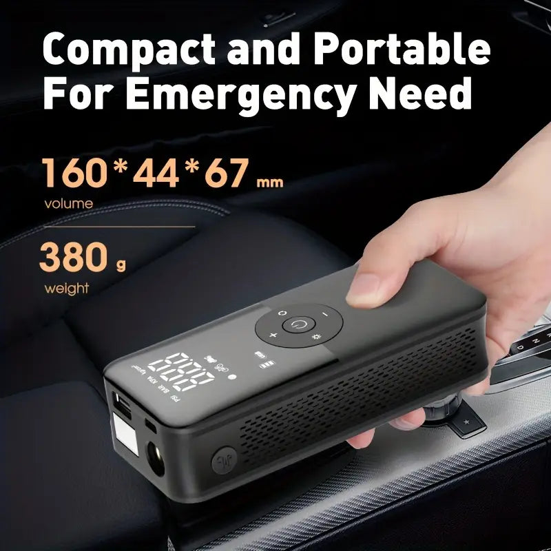 Portable Digital Tyre Inflator with Storage Case